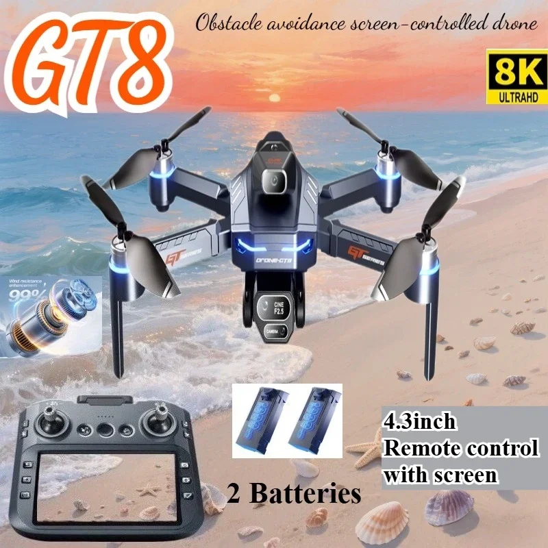 Drone Camera Night Vision - Drone 4K HD GT8 Camera Obstakel