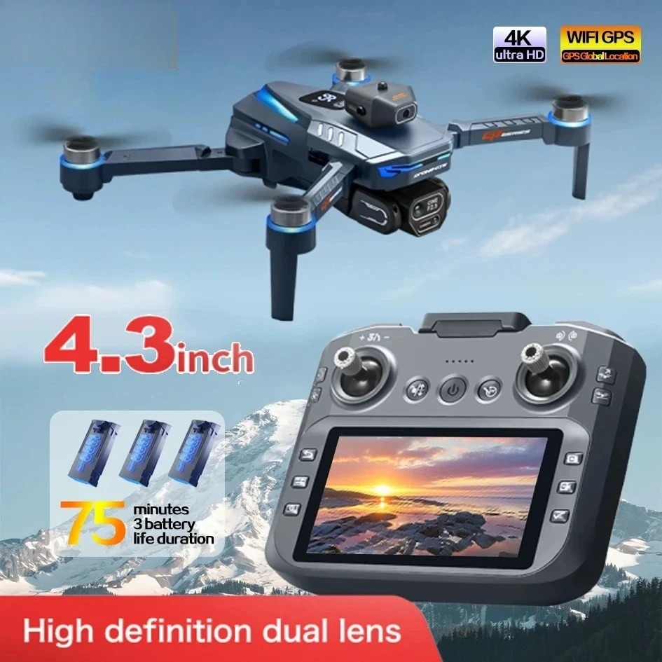 Drone Camera Night Vision - Originele GT8 drone 8K HD dubbele