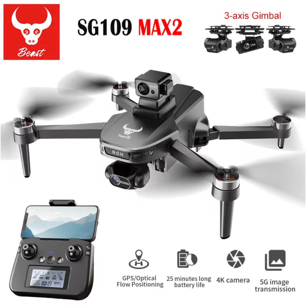 Drone Camera Professional - SG109 MAX2 Professionele FPV 8K Camera