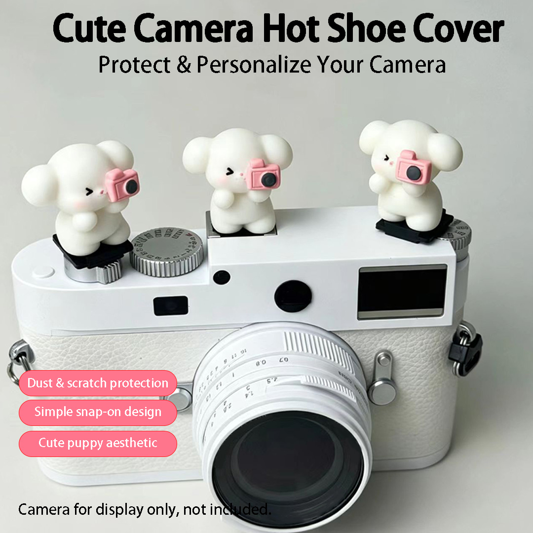 Canon Camera Eos R50 - Leuke 3D Puppy Camera Hot Shoe