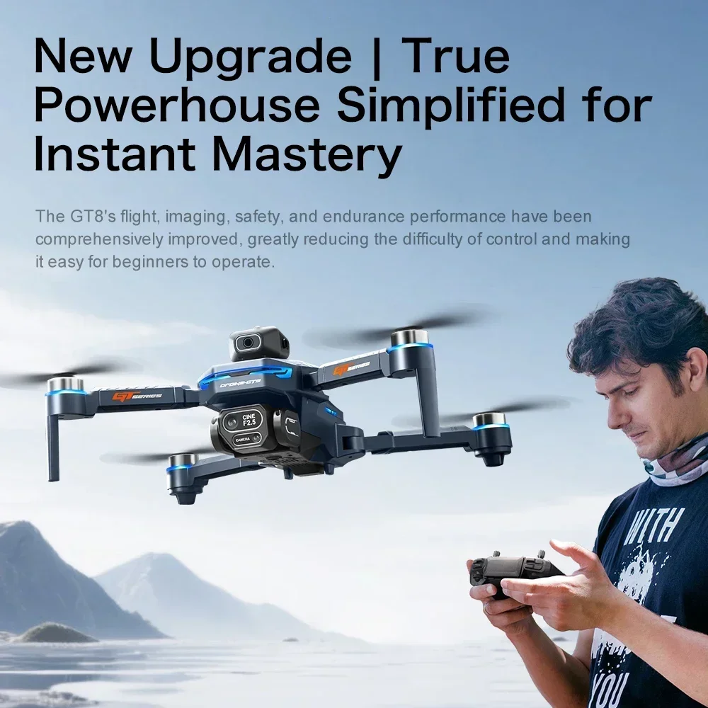 Drone 4K HD GT8 Camera Obstake - Drone Camera Night Vision recensie en prijs