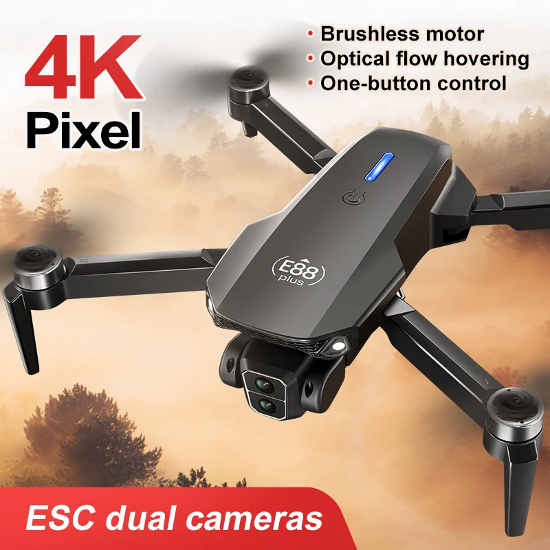 Nieuwe E88 Plus Quadcopter Dro - Drone Camera 4K recensie en prijs