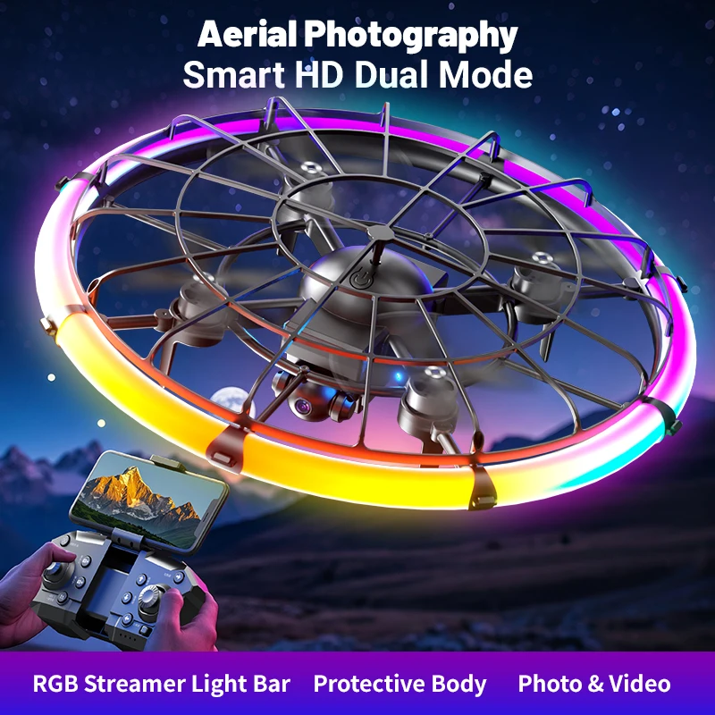 JJRC H145 UFO RC Drone met dub - Drone Camera Mount recensie en prijs